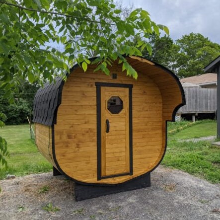 (Delivery within 2 weeks) Outdoor Barrel Sauna
