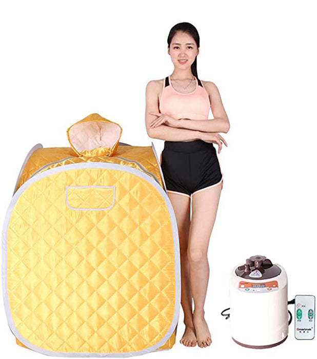 Smartmak - Kit de sauna portátil de cuerpo completo para una persona, para  uso casero, tienda de campaña tipo spa, incluye vaporizador de 2 litros con
